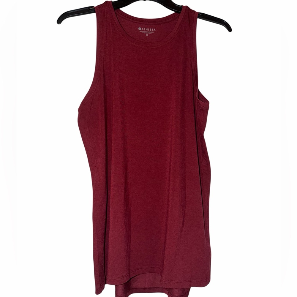 Red Athleta Women’s Tank
